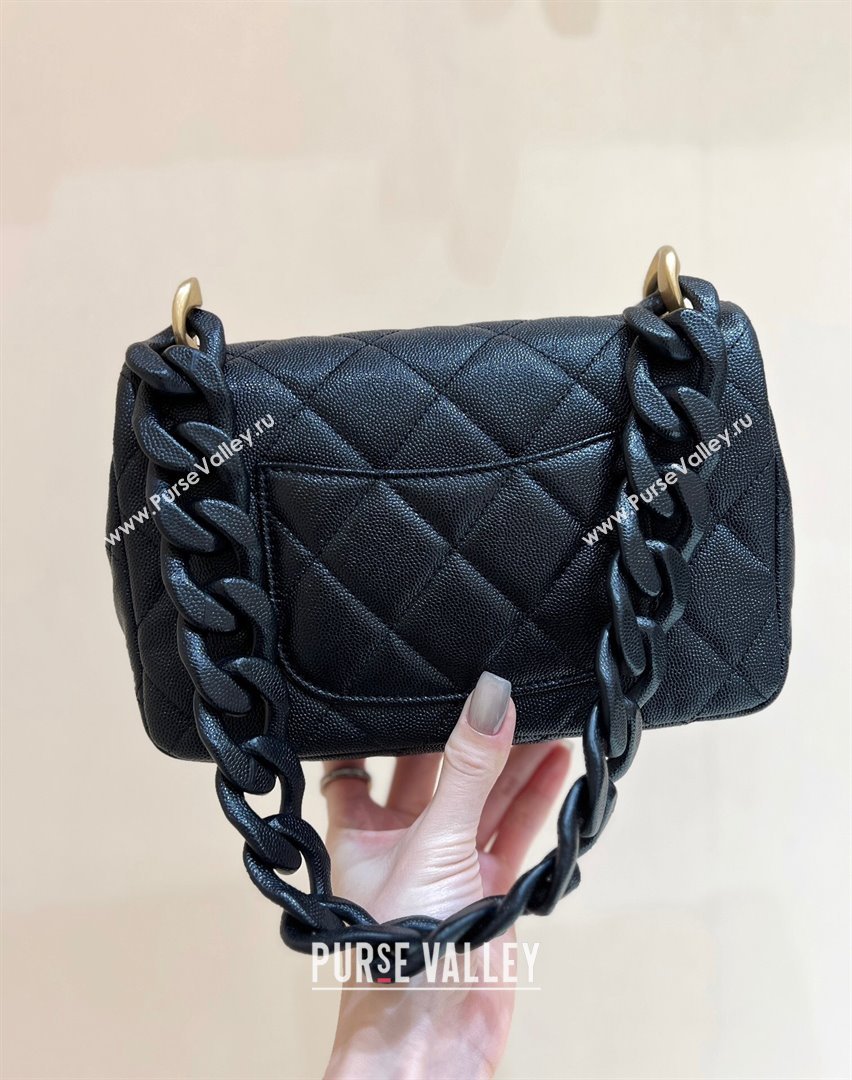 Chanel Grained Calfskin Flap Bag AS4788 Black 2024 Top Quality (SHUNY-24121805)