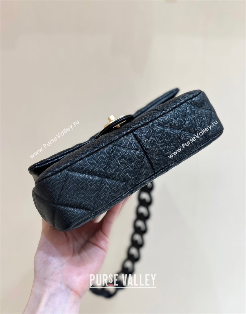 Chanel Grained Calfskin Flap Bag AS4788 Black 2024 Top Quality (SHUNY-24121805)