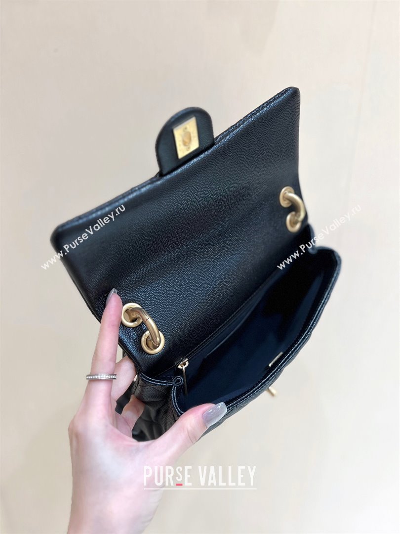 Chanel Grained Calfskin Flap Bag AS4788 Black 2024 Top Quality (SHUNY-24121805)