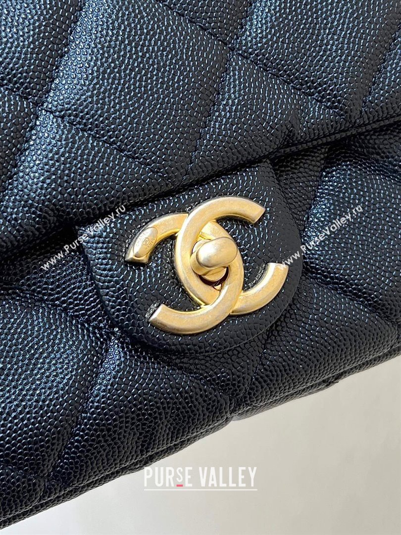 Chanel Grained Calfskin Flap Bag AS4788 Black 2024 Top Quality (SHUNY-24121805)