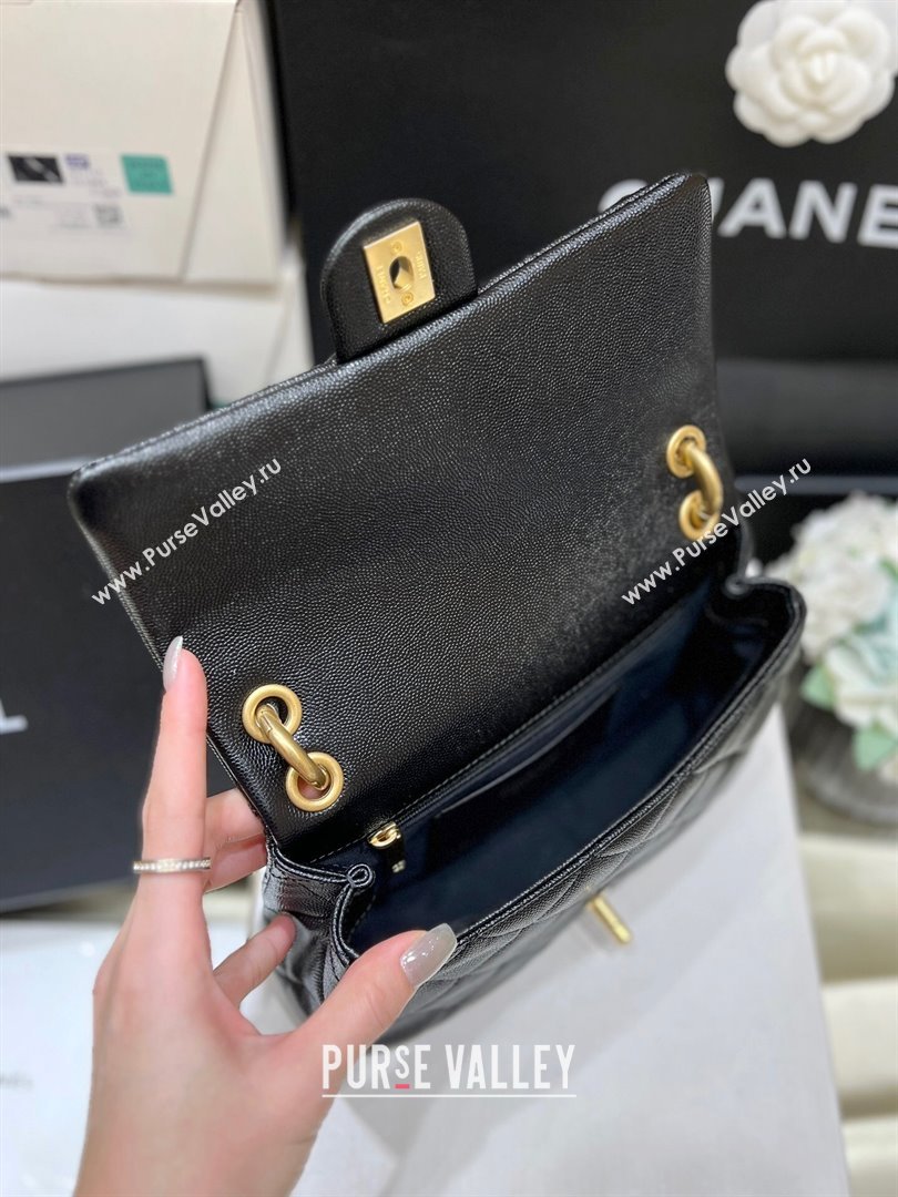 Chanel Grained Calfskin Flap Bag AS4788 Black 2024 Top Quality (SHUNY-24121805)