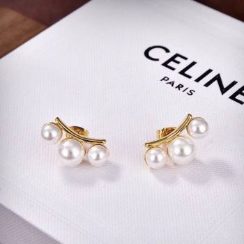 Celine Pearl Earrings C12520 2024 (YF-24012520)