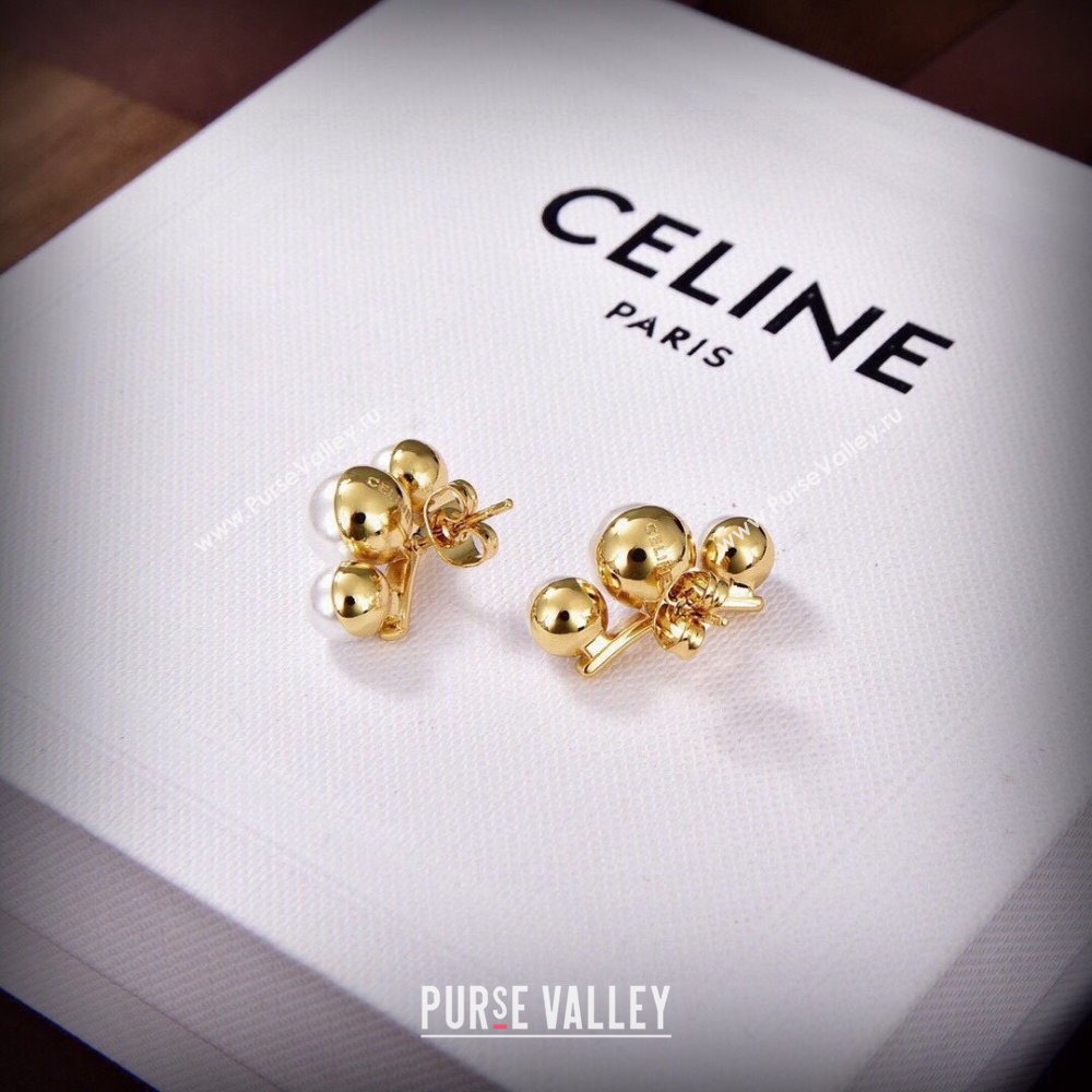 Celine Pearl Earrings C12520 2024 (YF-24012520)