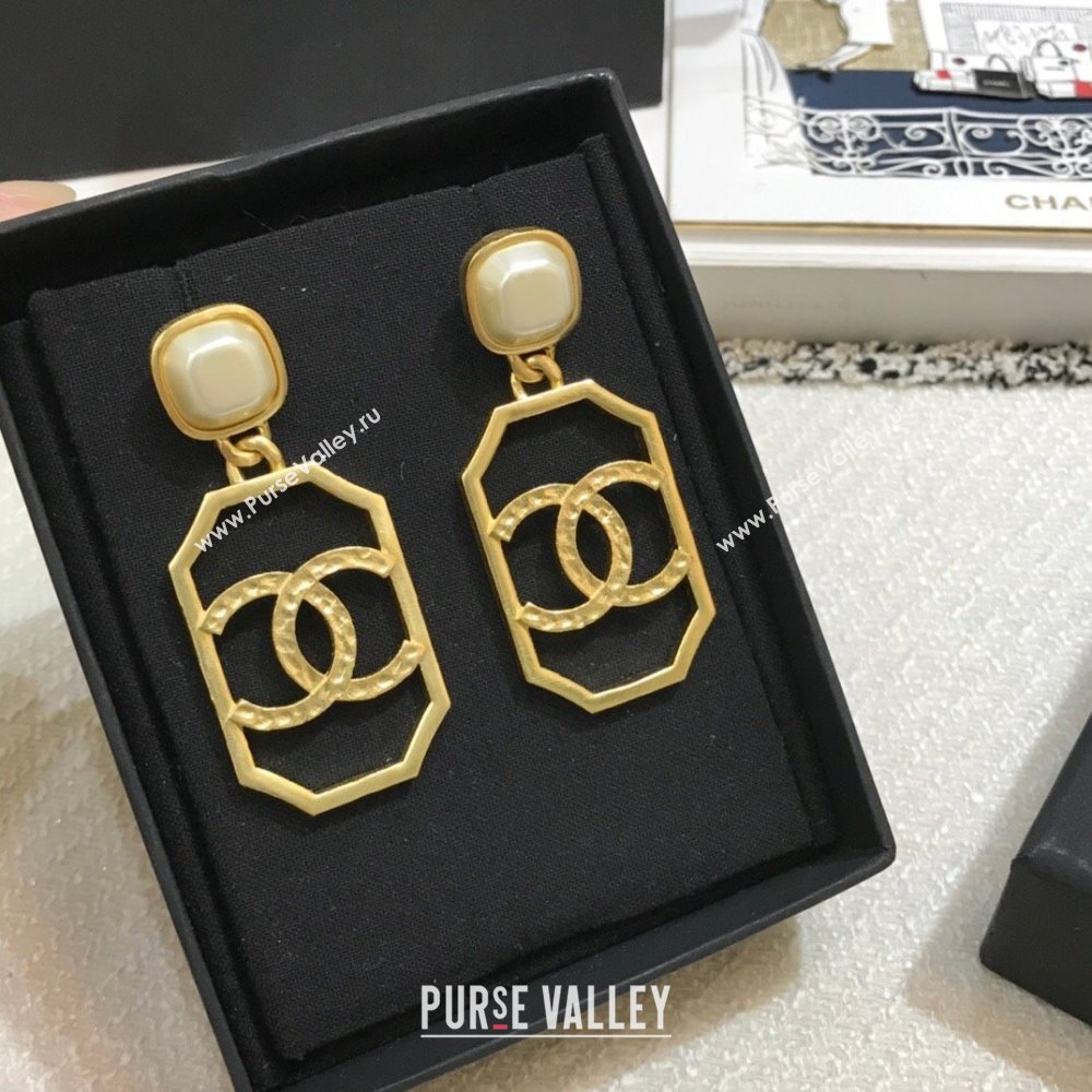 Chanel Pendant Earrings CH12524 Gold 2024 (YF-24012525)