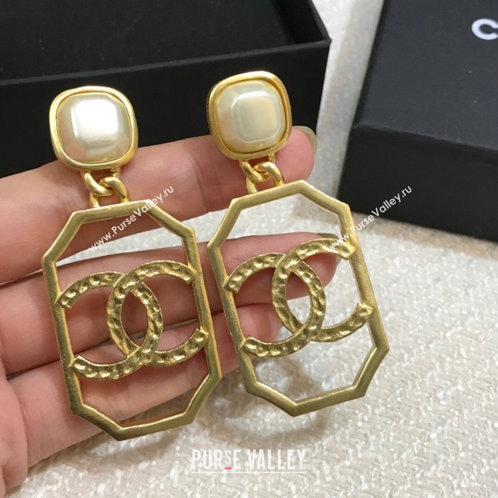 Chanel Pendant Earrings CH12524 Gold 2024 (YF-24012525)