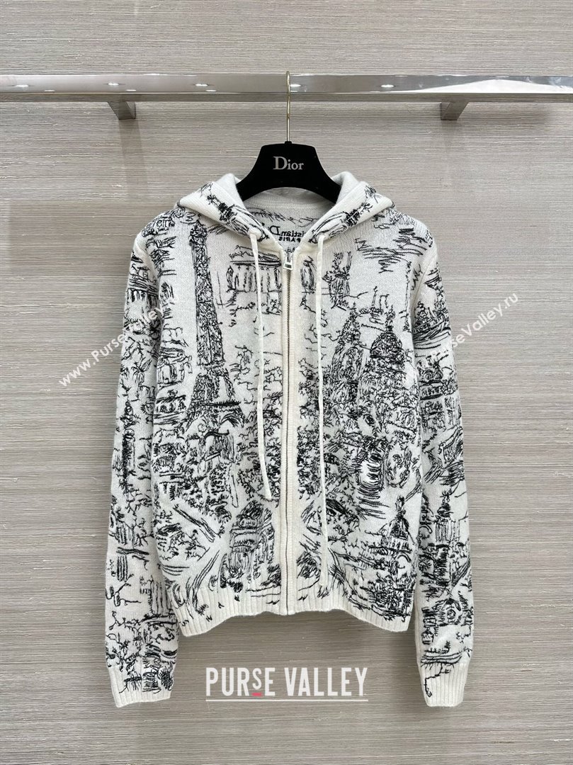 Dior Cashmere Zipped Jacket D7930 2024 (Q-24070930)