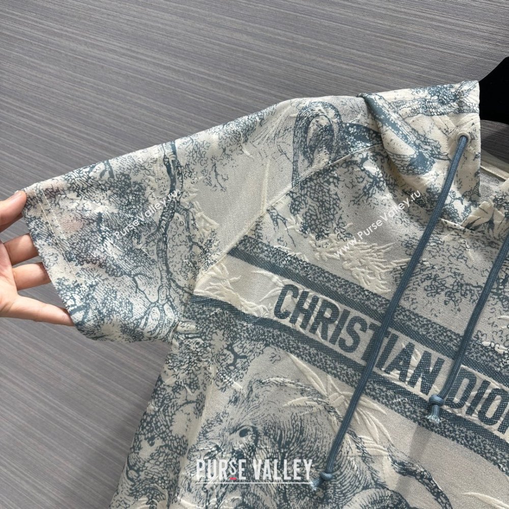 Dior Top and Shorts D051707 Blue 2024 (Q-24051707)