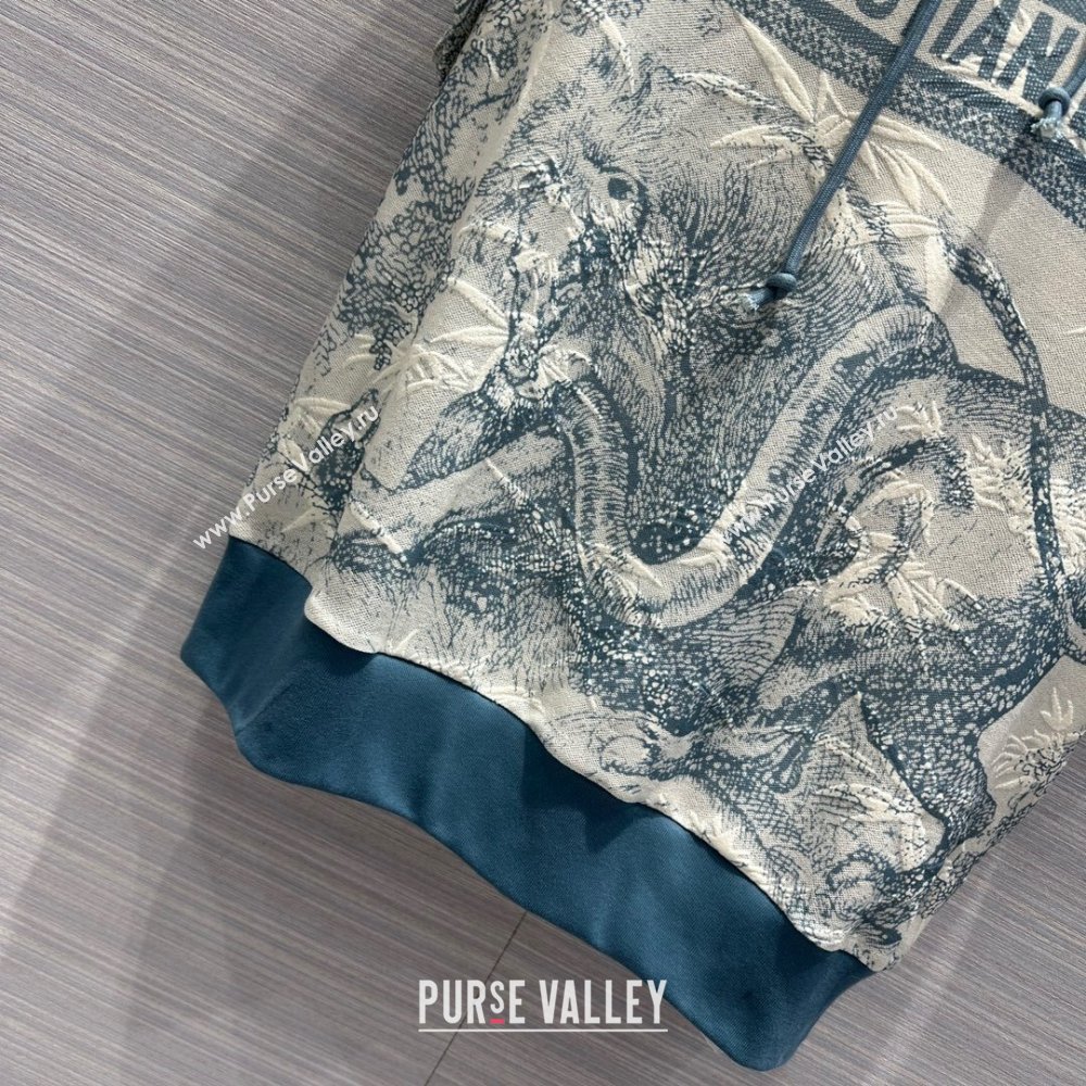 Dior Top and Shorts D051707 Blue 2024 (Q-24051707)