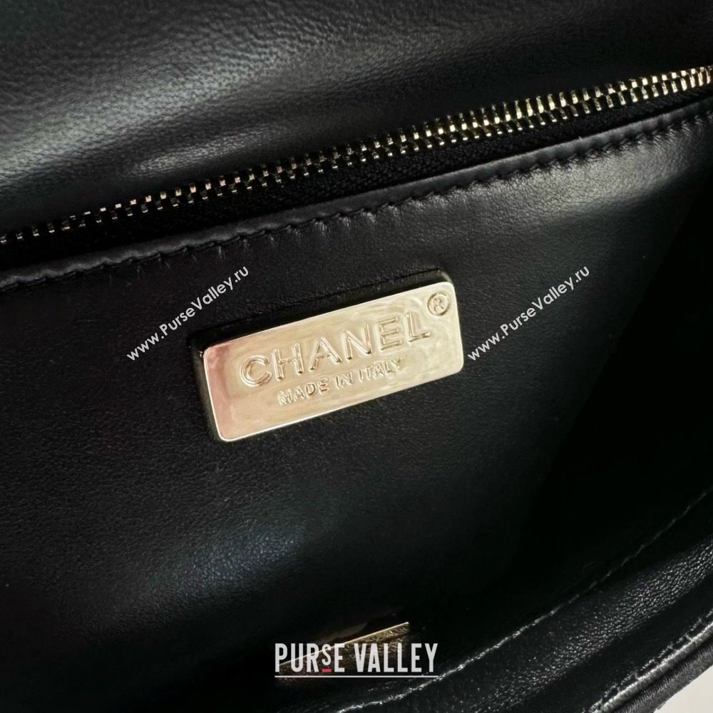 Chanel Sequins Evening Bag AS4297 Black 02 2023 (YEZI-23110137)