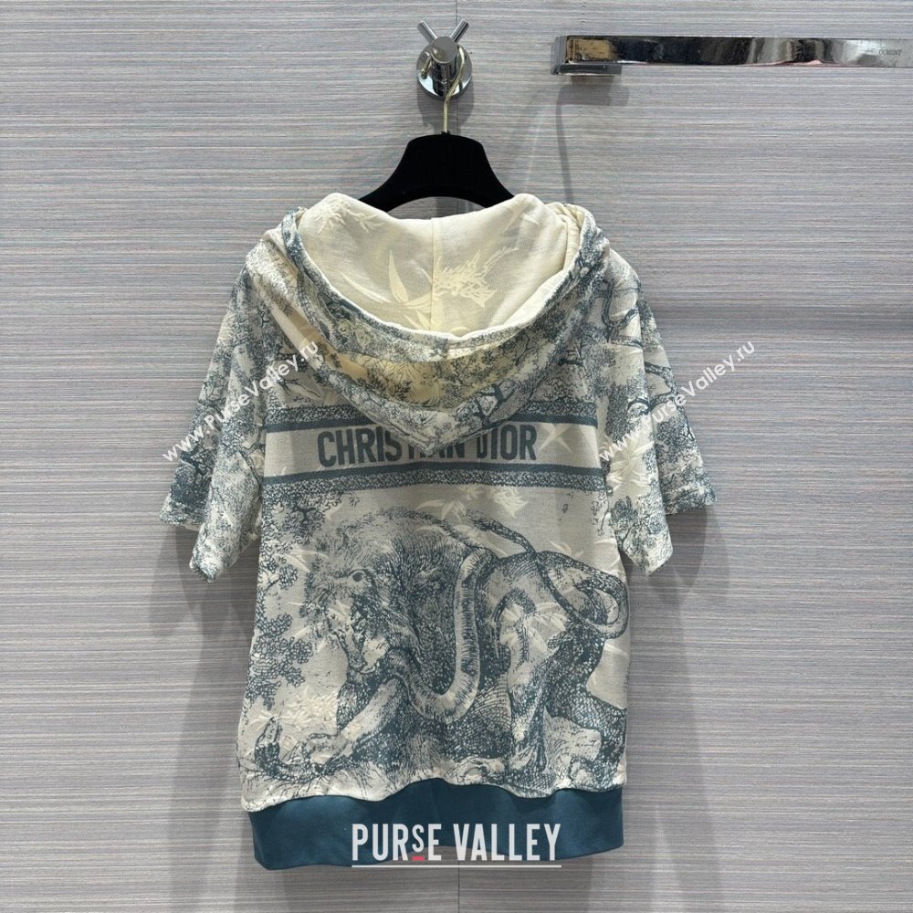 Dior Top and Shorts D051707 Blue 2024 (Q-24051707)