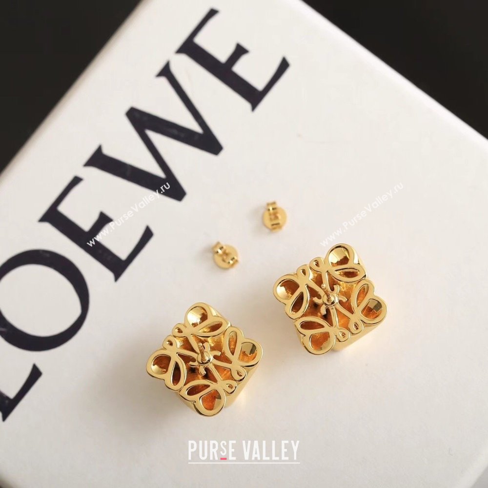 Loewe Stud Earrings L12532 Gold 2024 (YF-24012532)