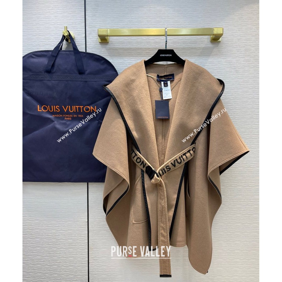 Louis Vuitton Wool Cape LV21080505 Coffee 2021 (Q-210805055)