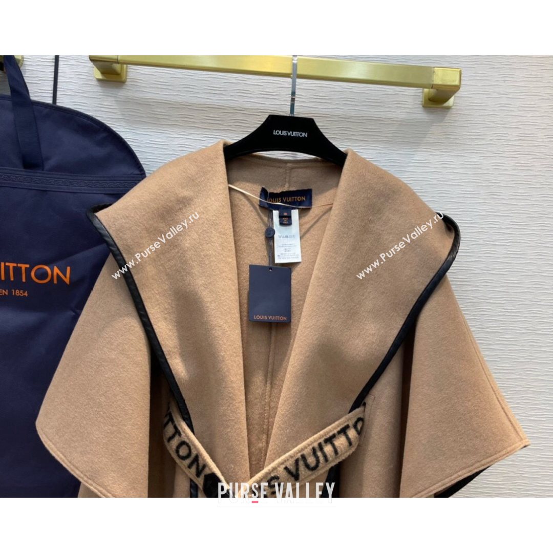 Louis Vuitton Wool Cape LV21080505 Coffee 2021 (Q-210805055)