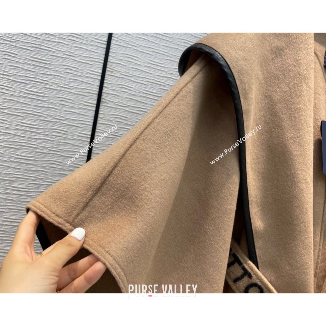 Louis Vuitton Wool Cape LV21080505 Coffee 2021 (Q-210805055)