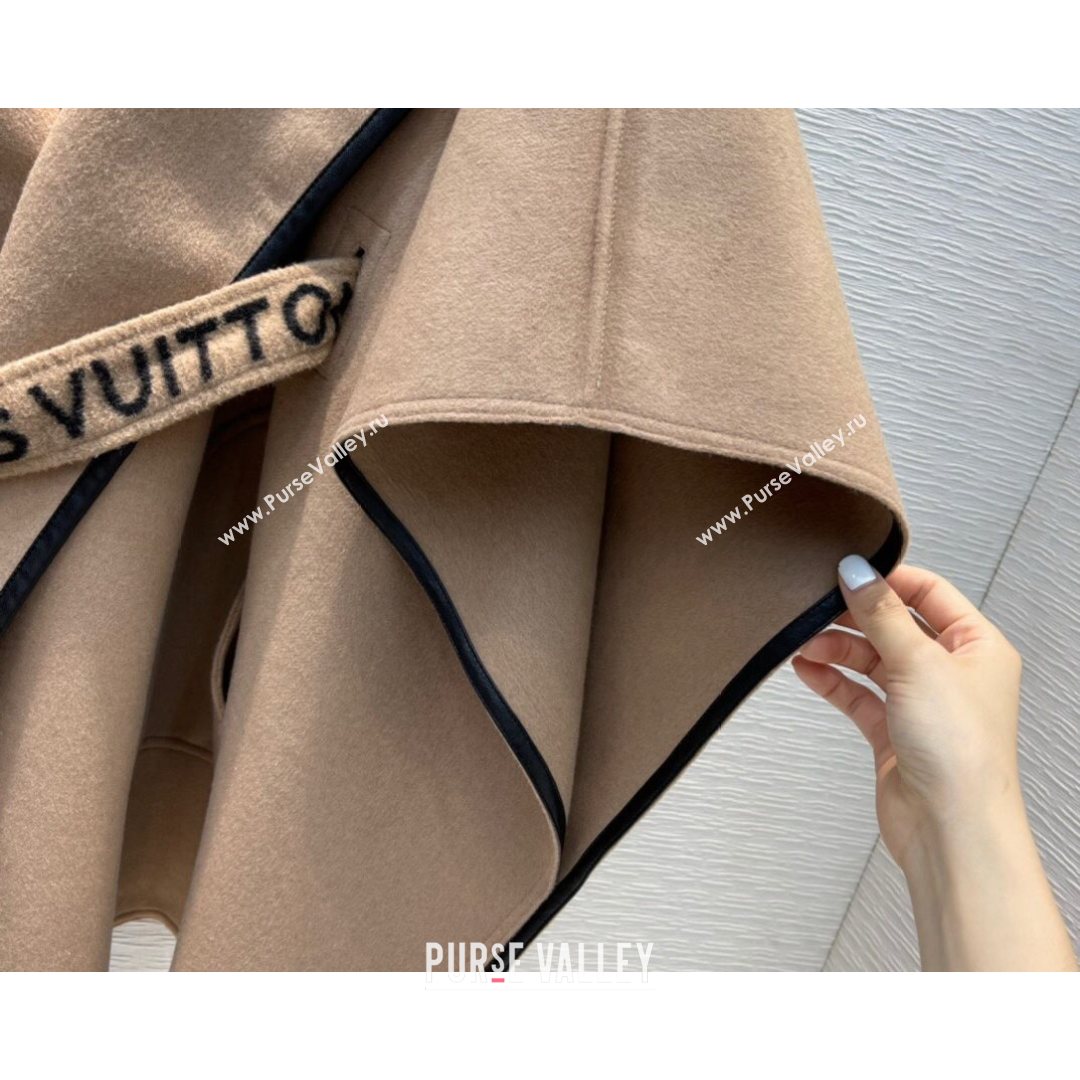 Louis Vuitton Wool Cape LV21080505 Coffee 2021 (Q-210805055)