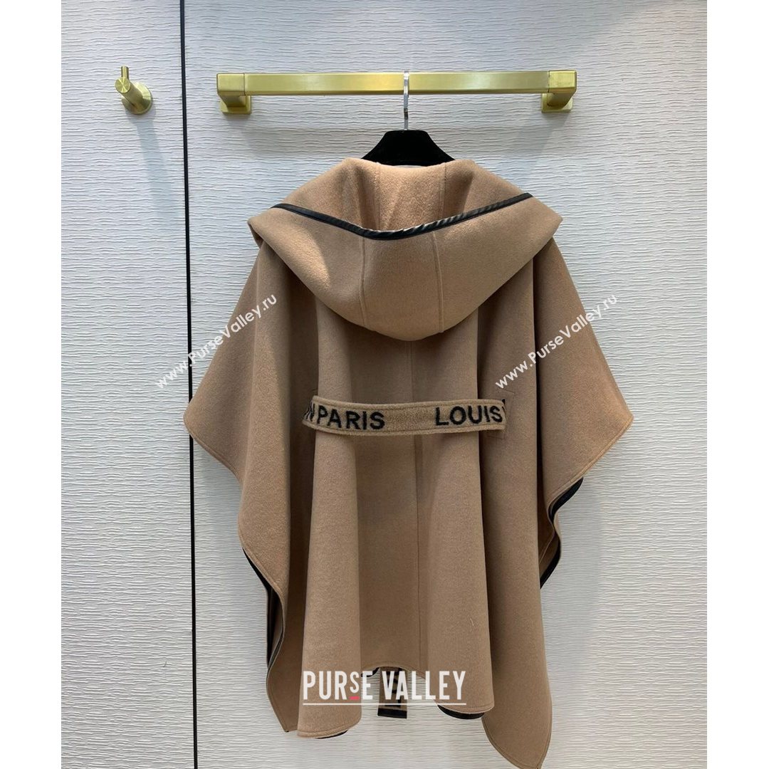 Louis Vuitton Wool Cape LV21080505 Coffee 2021 (Q-210805055)