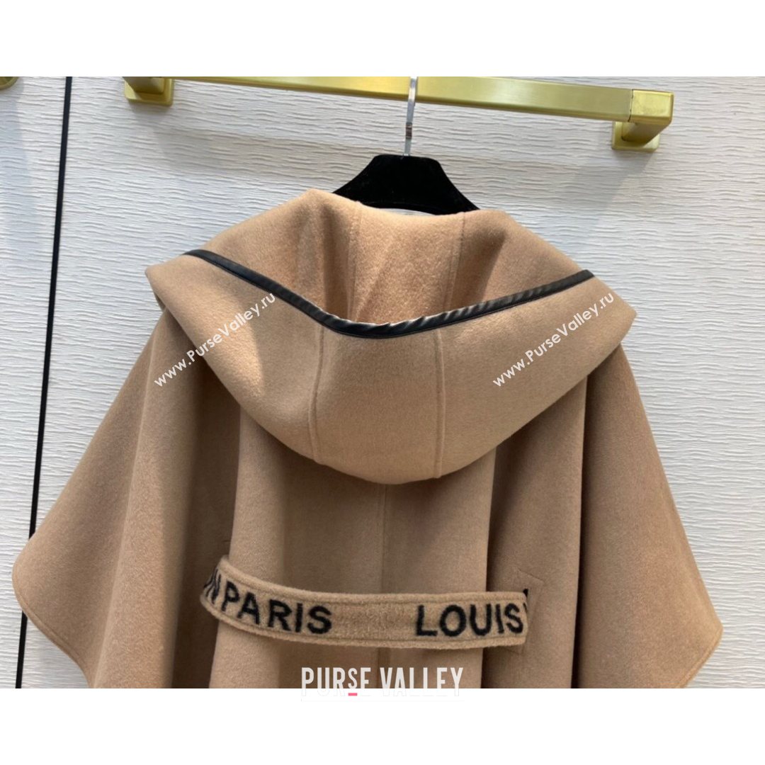 Louis Vuitton Wool Cape LV21080505 Coffee 2021 (Q-210805055)