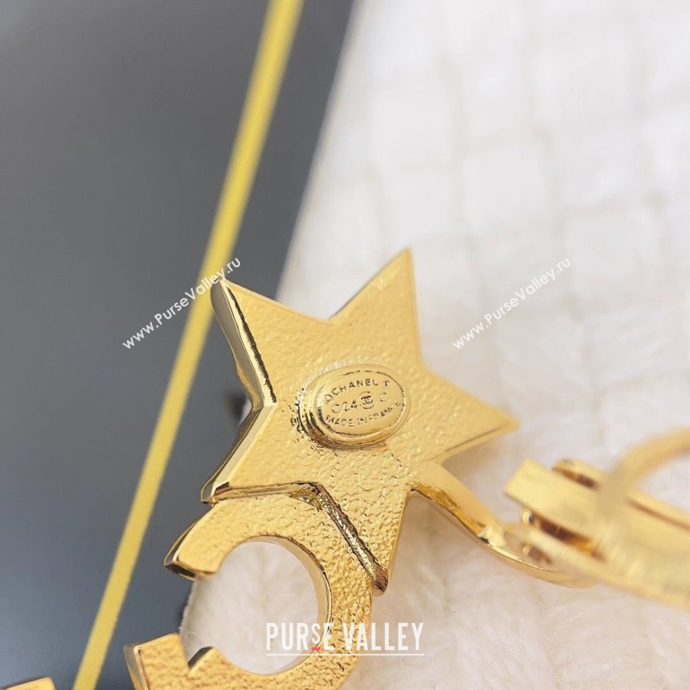 Chanel Star Earrings CH12510 Gold 2024 (YF-24012510)