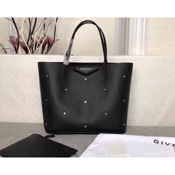 Givenchy Studded Black Calfskin Tote Bag 34cm 8841 26 (YS-21080726)