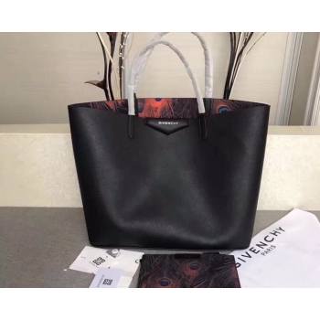 Givenchy Black Calfskin Tote Bag 38cm 8841 27 (YS-21080727)