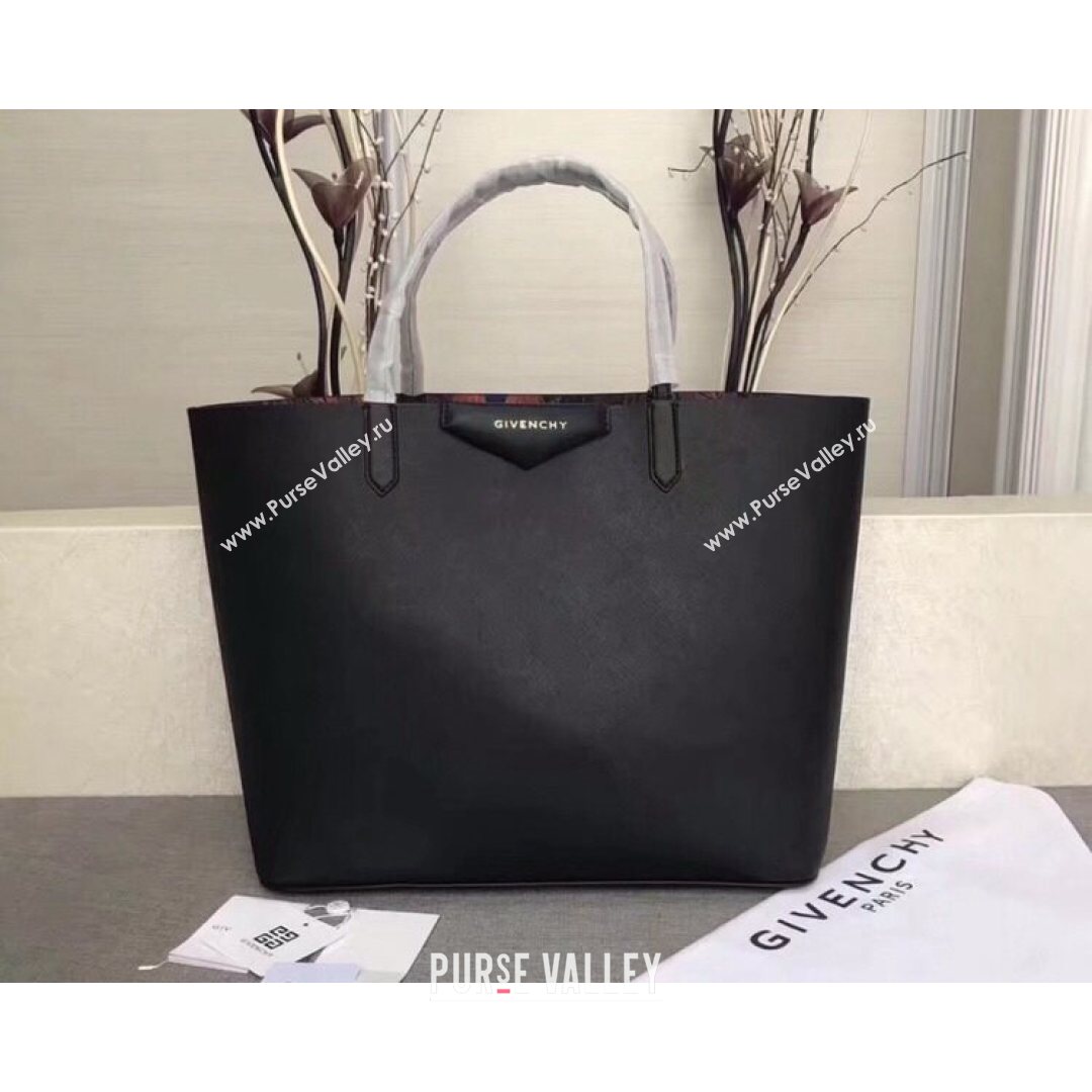 Givenchy Black Calfskin Tote Bag 38cm 8841 27 (YS-21080727)