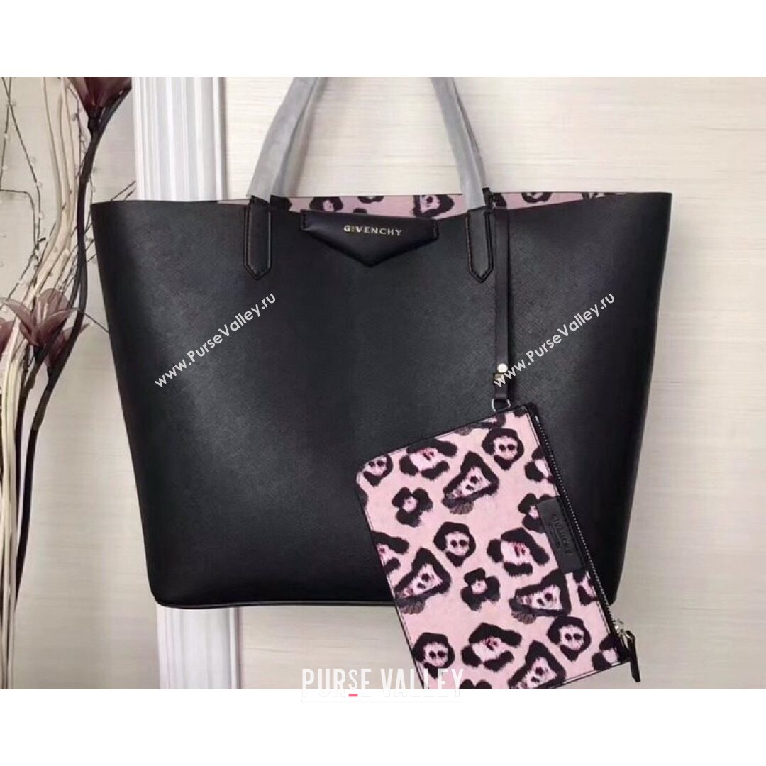 Givenchy Black Calfskin Tote Bag 38cm 8841 28 (YS-21080728)