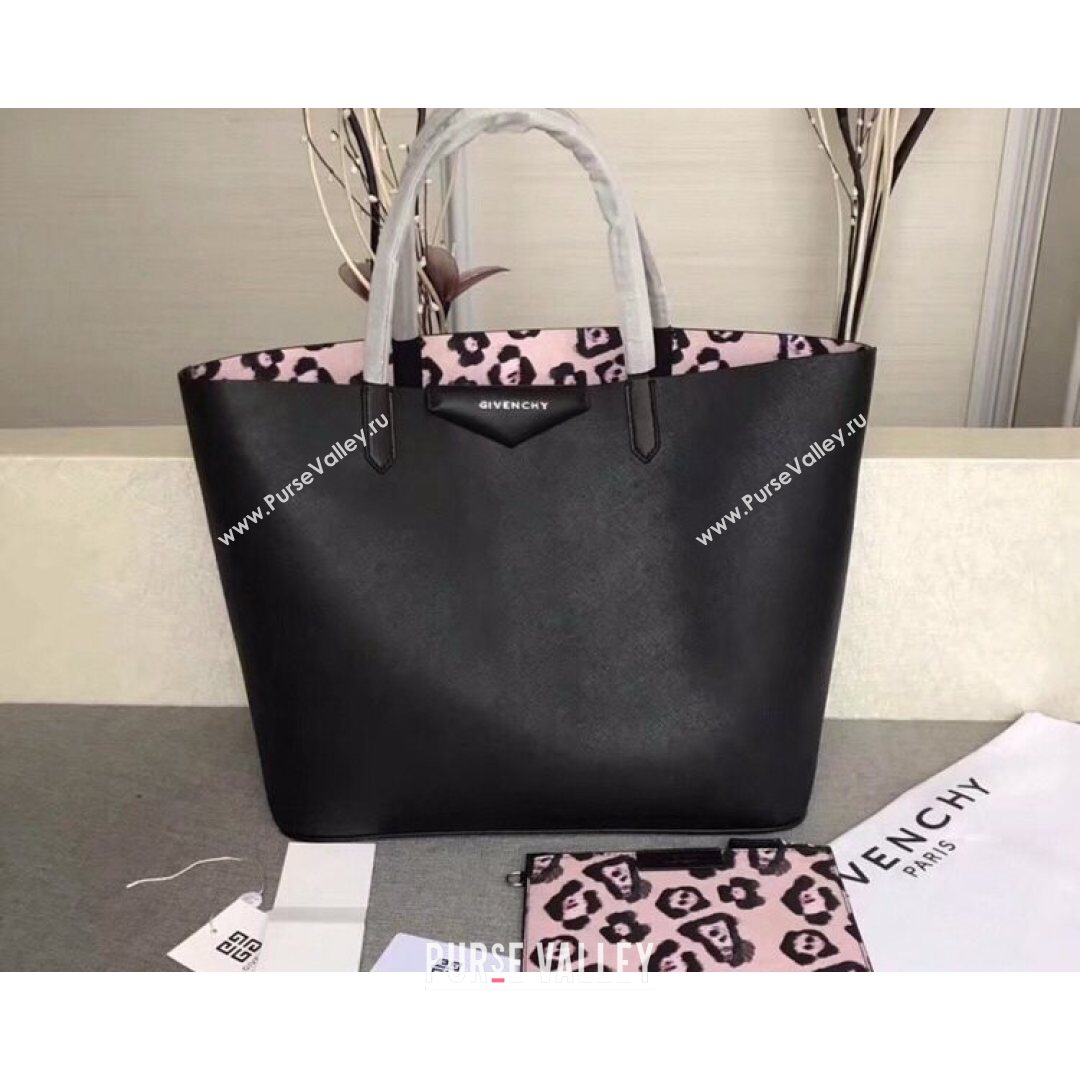 Givenchy Black Calfskin Tote Bag 38cm 8841 28 (YS-21080728)