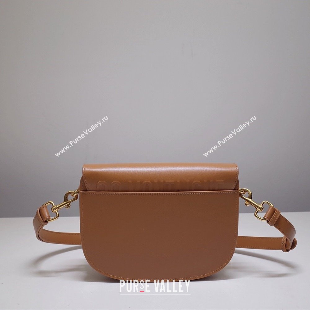 Dior Medium Dior Bobby Bag in Camel Box Calfskin 2023 (DMZ-23120510)