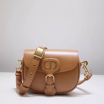 Dior Small Dior Bobby Bag in Camel Box Calfskin 2023 (DMZ-23120508)