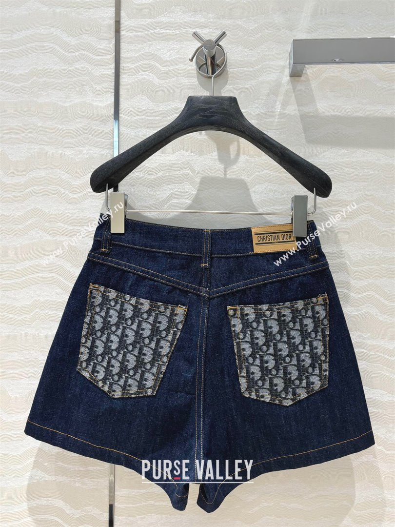 Dior Denim Shorts D71015 Blue 2024 (Q-24071015)