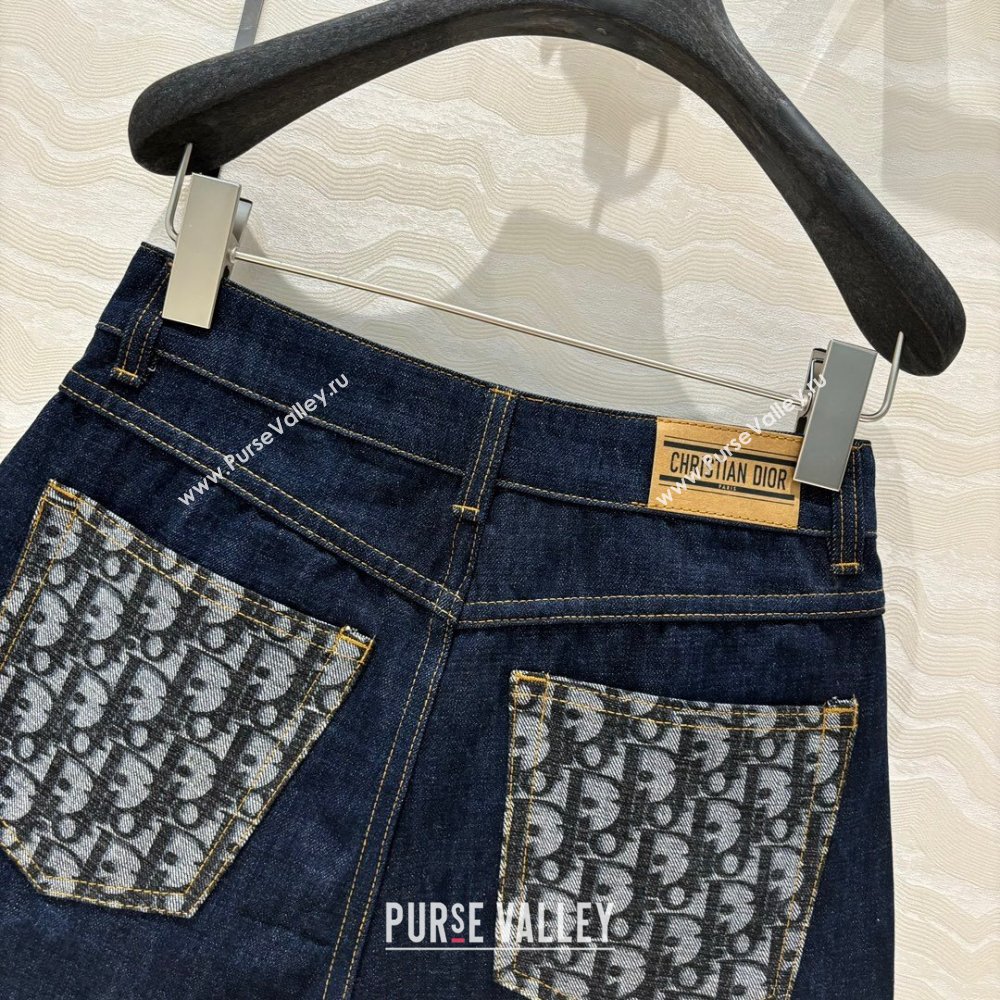 Dior Denim Shorts D71015 Blue 2024 (Q-24071015)