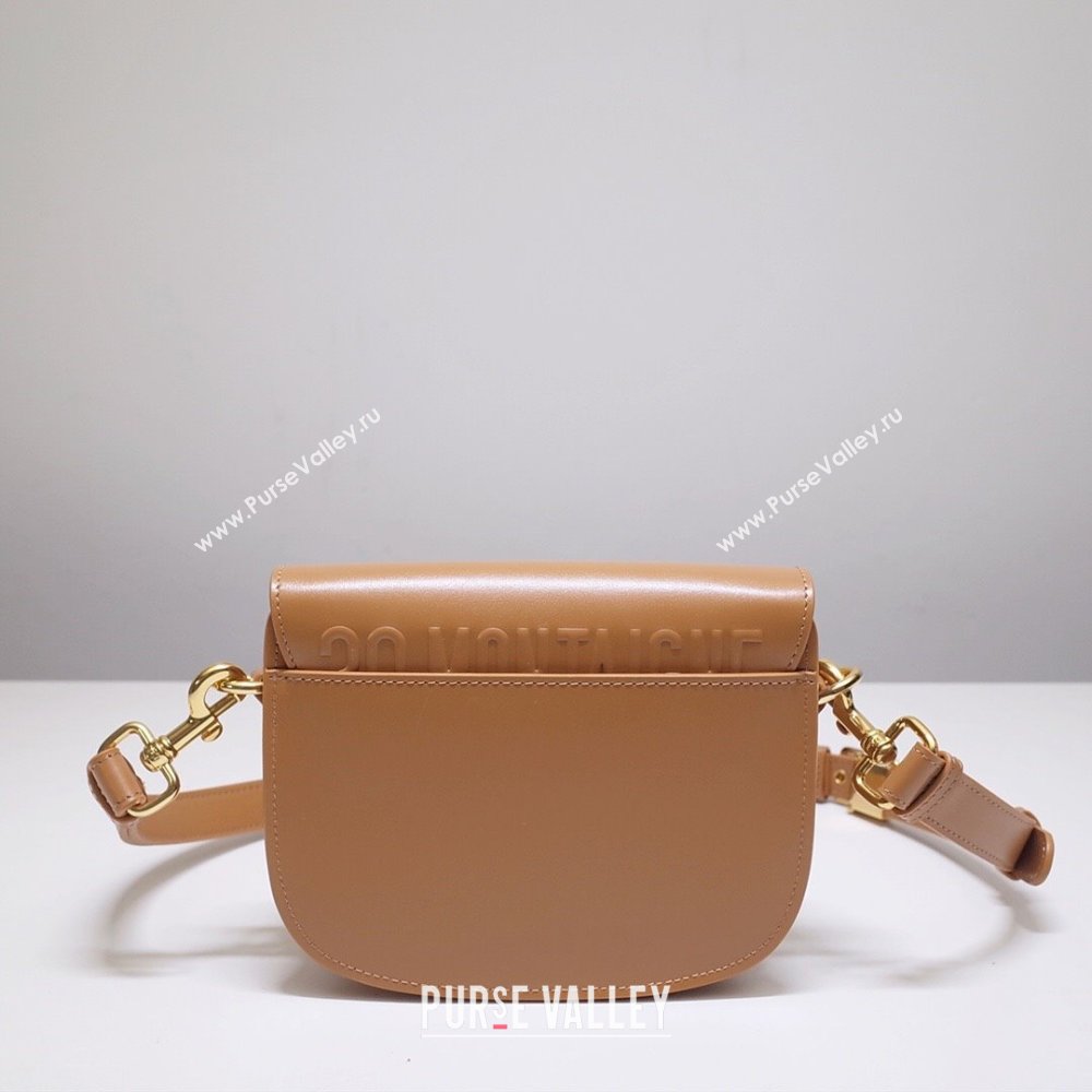 Dior Small Dior Bobby Bag in Camel Box Calfskin 2023 (DMZ-23120508)