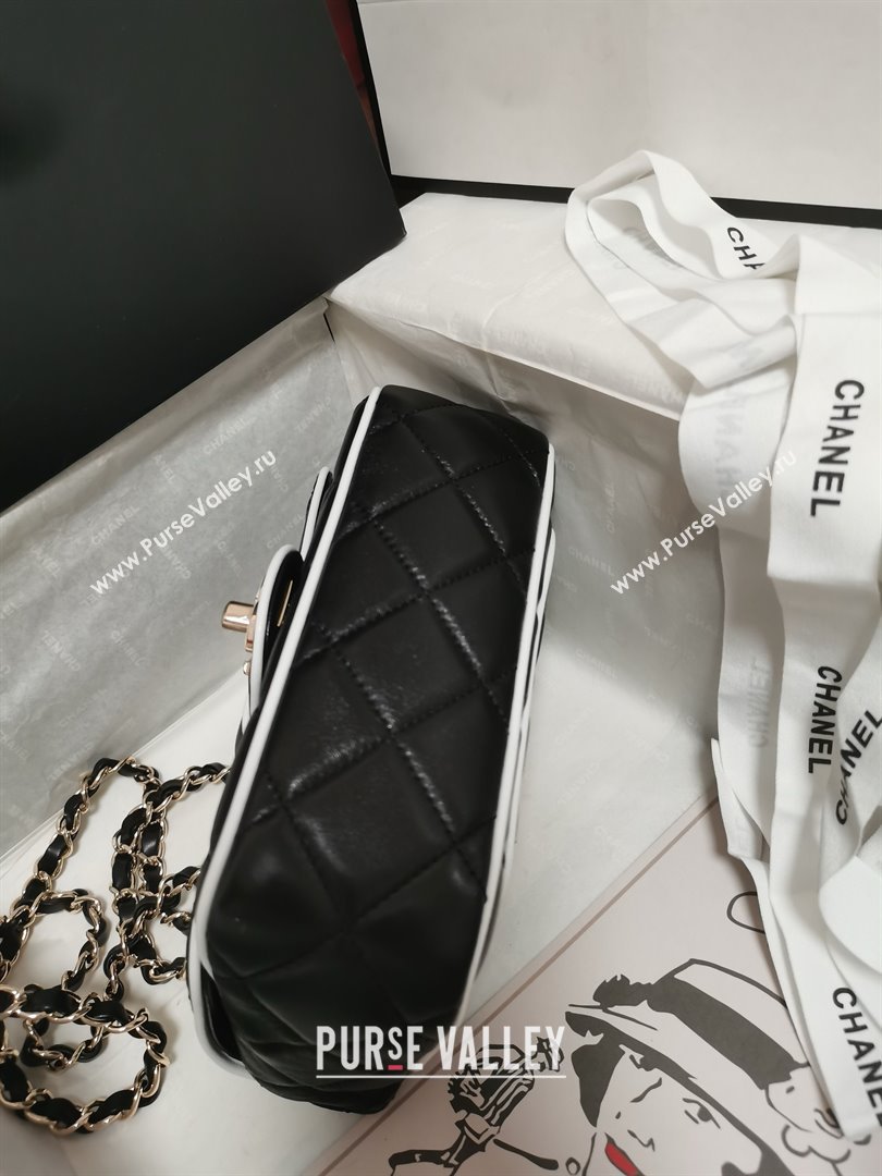 Chanel Lambskin Mini Flap Bag AS5151 Black 2025 (YEZI-25030715)