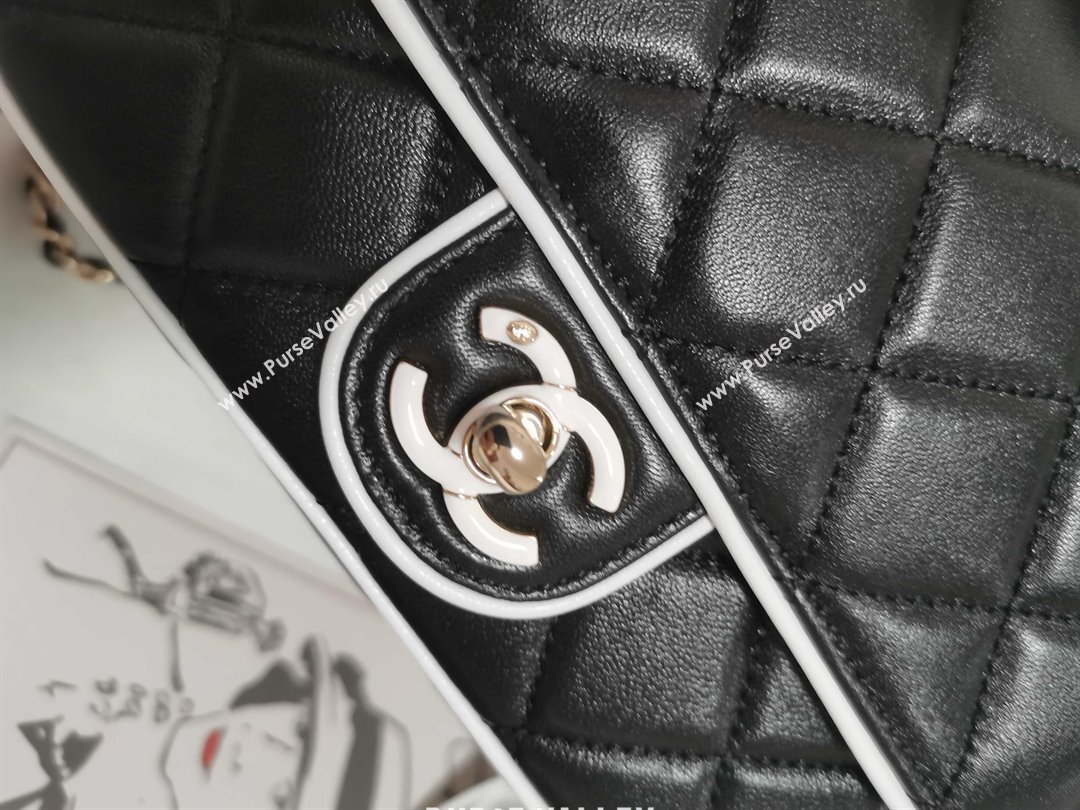 Chanel Lambskin Mini Flap Bag AS5151 Black 2025 (YEZI-25030715)