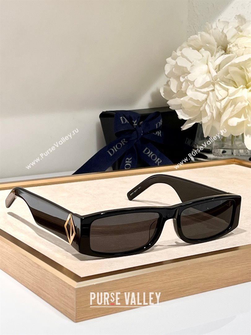 Dior CD Diamond S5I Sunglasses Black 2023 (A-23120512)