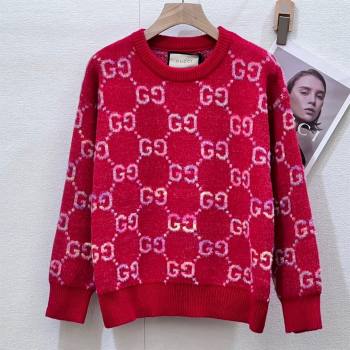 Gucci Wool Sweater G121718 Red 2024 (Q-24121718)