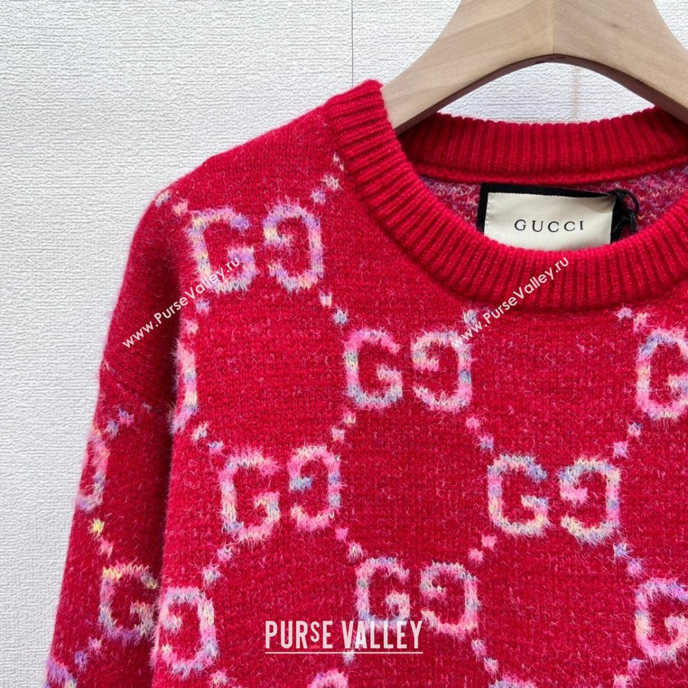 Gucci Wool Sweater G121718 Red 2024 (Q-24121718)