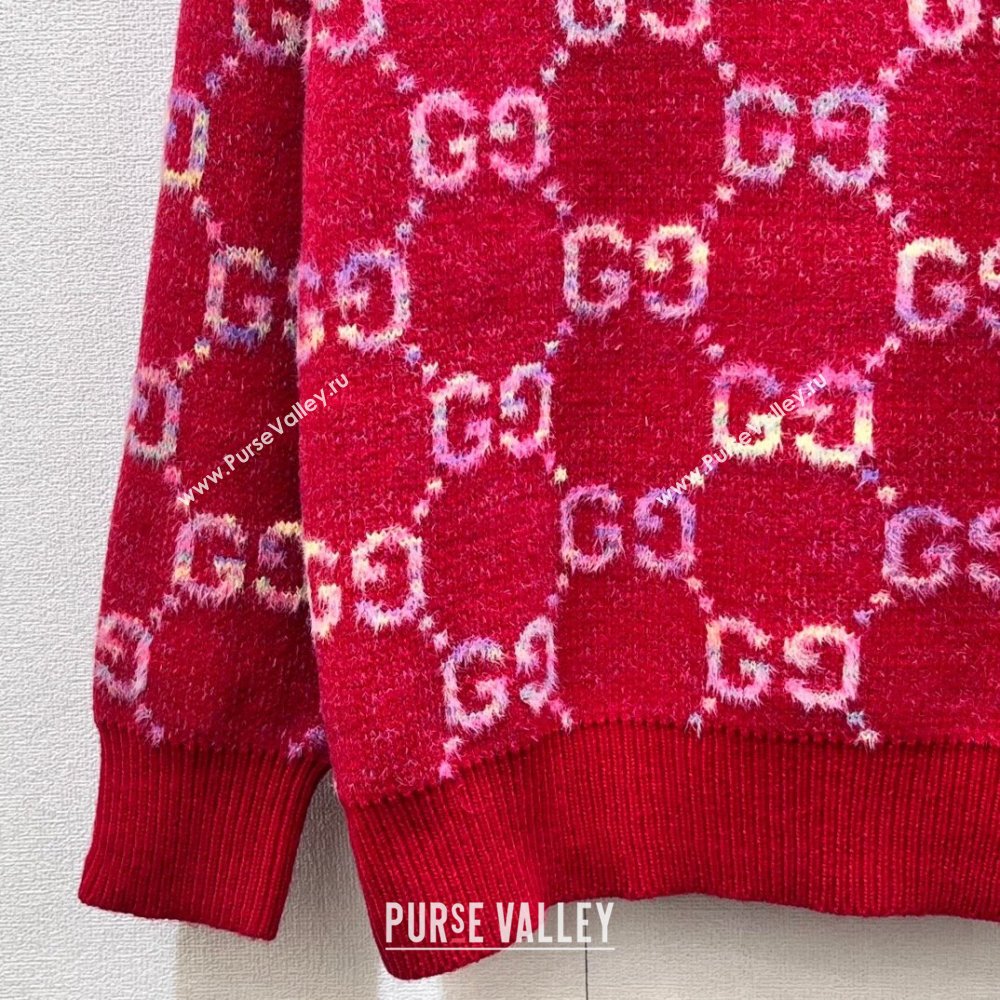 Gucci Wool Sweater G121718 Red 2024 (Q-24121718)