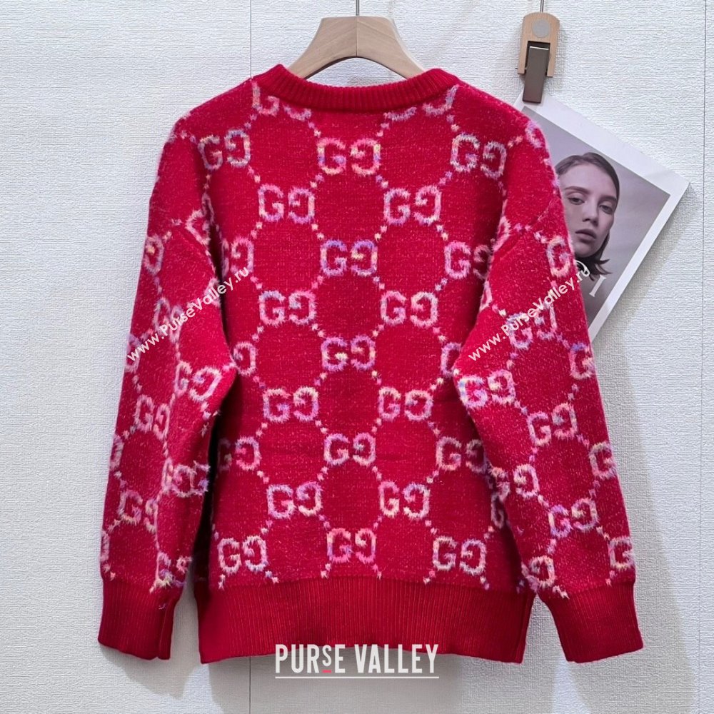 Gucci Wool Sweater G121718 Red 2024 (Q-24121718)