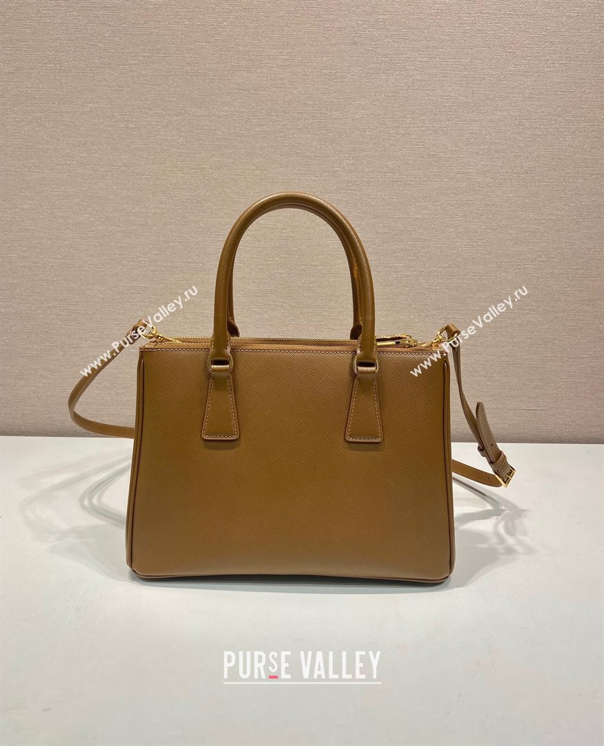 Prada Galleria Saffiano Leather Medium Bag 1BA863 Brown 2024 (LY-24101618)