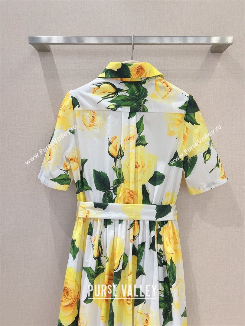 Dolce Gabbana Dress DG051740 Yellow 2024 (Q-24051740)