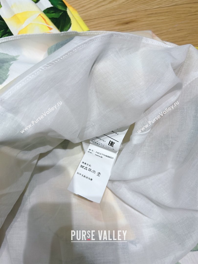 Dolce Gabbana Dress DG051740 Yellow 2024 (Q-24051740)