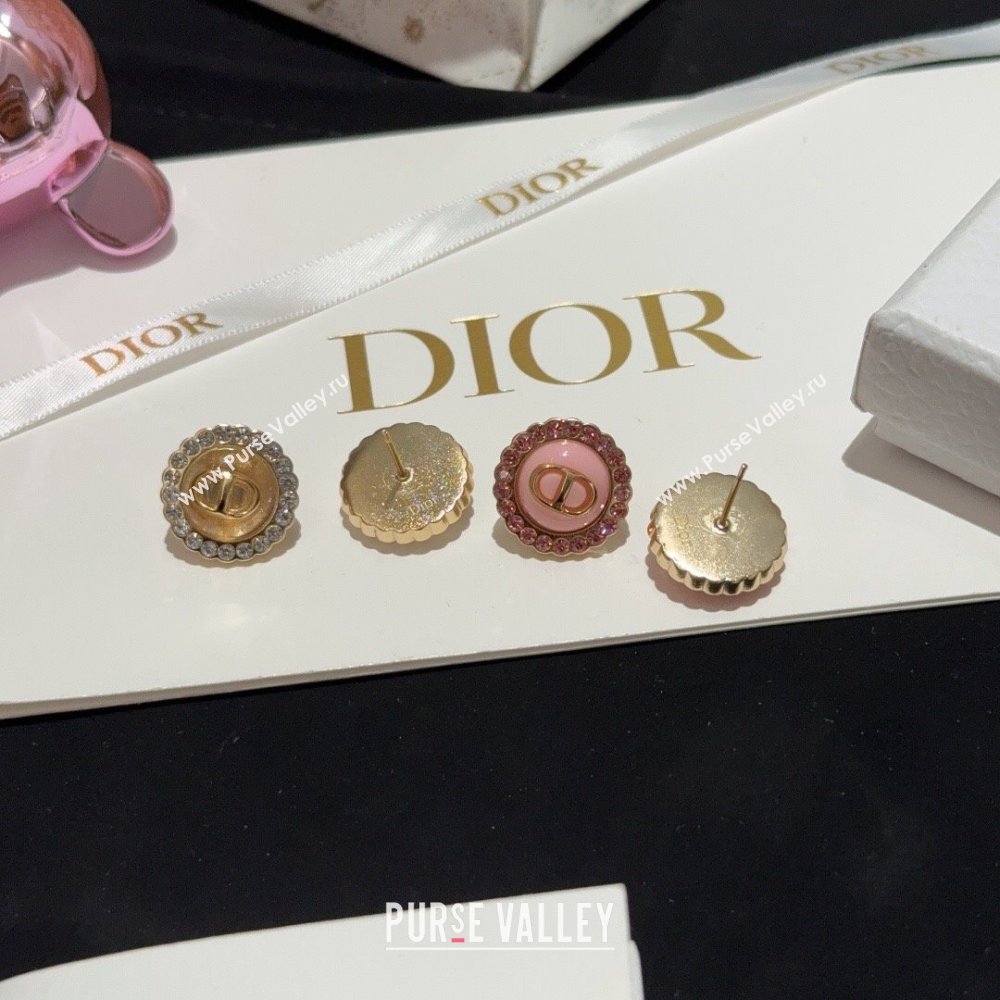 Dior Round Stud Earrings D12614 2024 (YF-24012614)