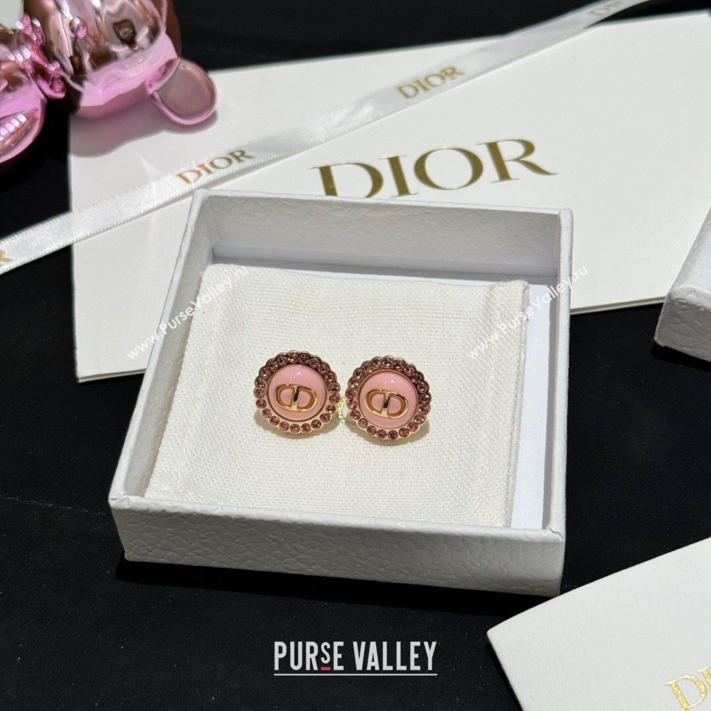 Dior Round Stud Earrings D12614 2024 (YF-24012614)