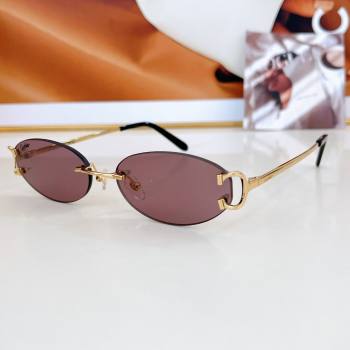 Cartier Sunglasses CT0090O 33 2024 Top (A-24101733)