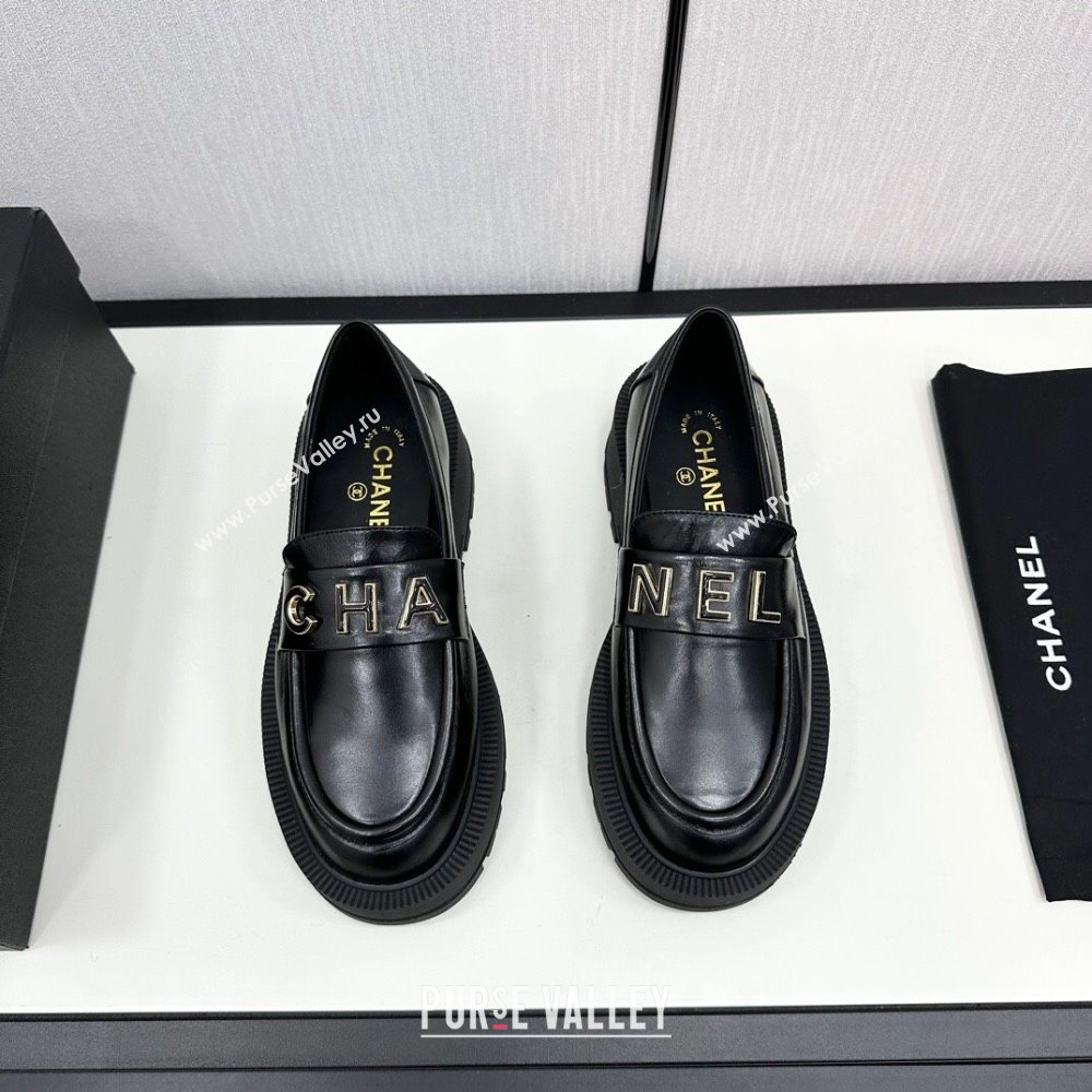 Chanel Calfskin Loafers CH82906 White 2024 (KL-24082906)