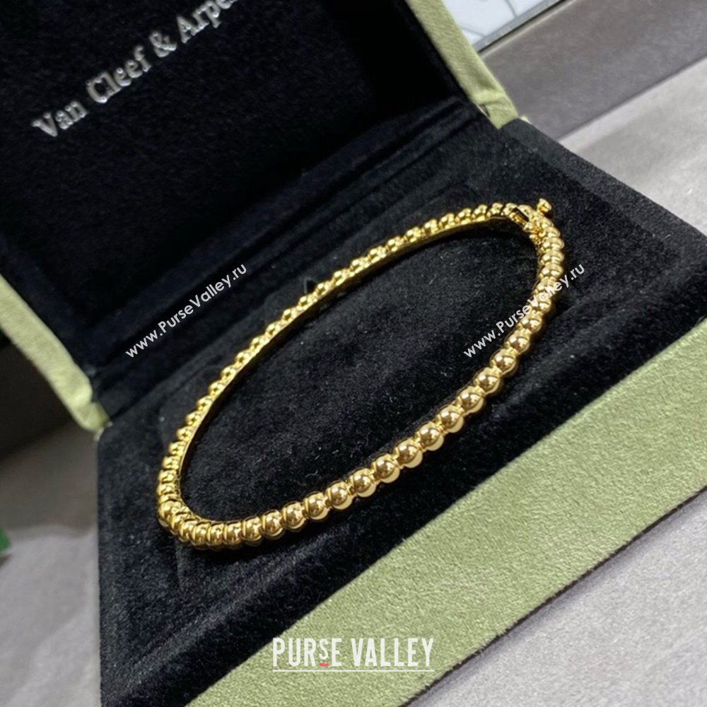 Van Cleef Arpels Perlee Pearls Bracelet V12629 Yellow Gold 2024 (YF-24012629)