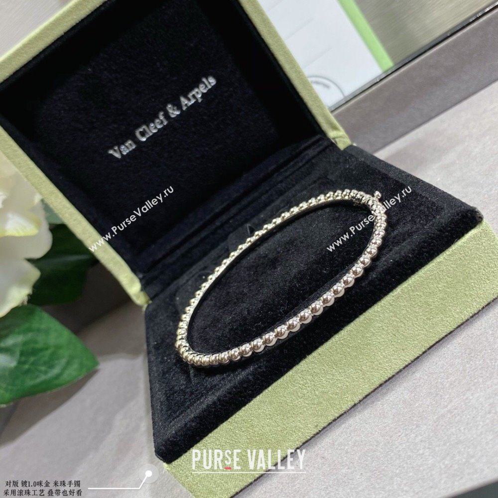 Van Cleef Arpels Perlee Pearls Bracelet V12631 Silver 2024 (YF-24012631)