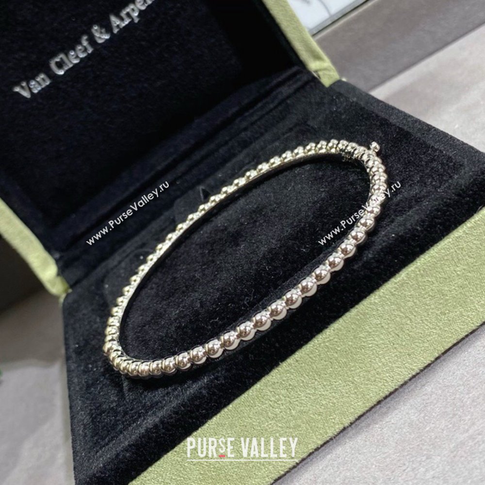 Van Cleef Arpels Perlee Pearls Bracelet V12631 Silver 2024 (YF-24012631)