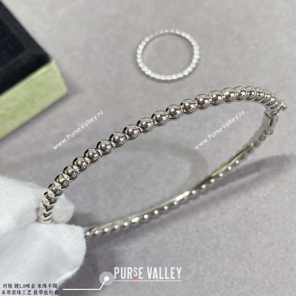 Van Cleef Arpels Perlee Pearls Bracelet V12631 Silver 2024 (YF-24012631)